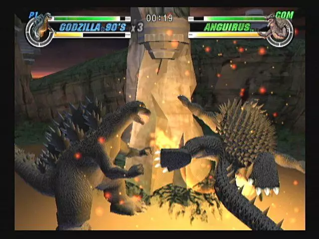 -Godzilla: Destroy All Monsters Melee-游戏截图-好玩游戏库