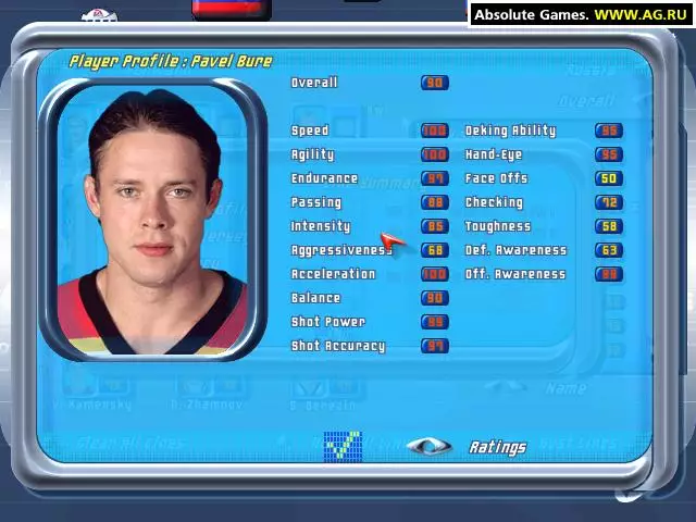 -NHL 2001-游戏截图-好玩游戏库
