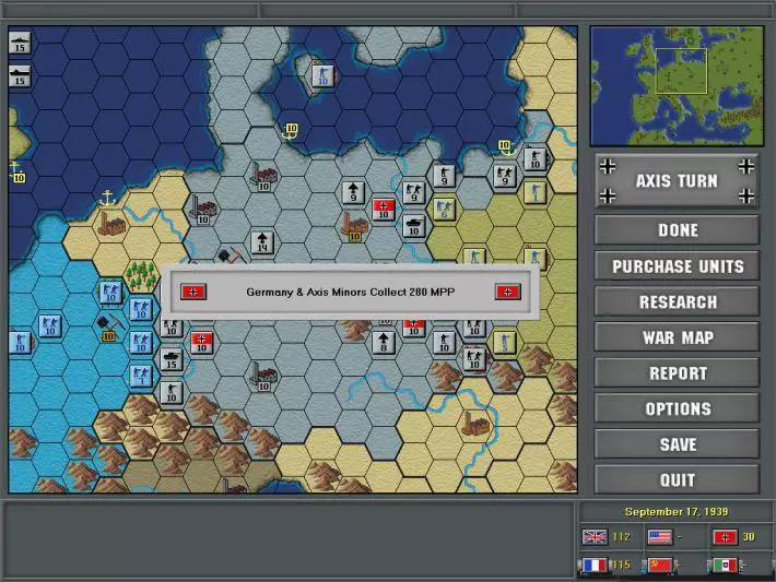 -Strategic Command: European Theater-游戏截图-好玩游戏库