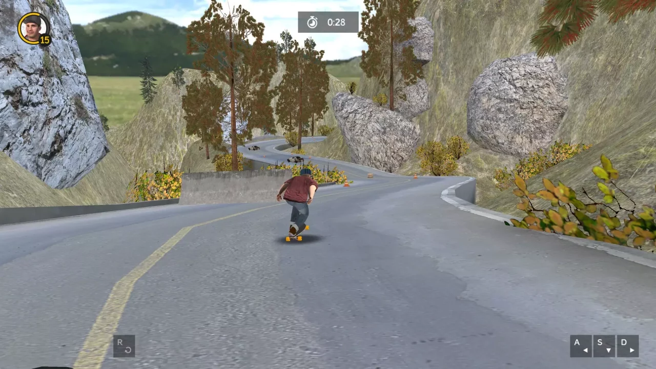 -Longboard Stunts and Tricks-游戏截图-好玩游戏库