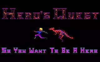 Quest for Glory: So You Want to Be a Hero