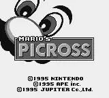Mario’s Picross