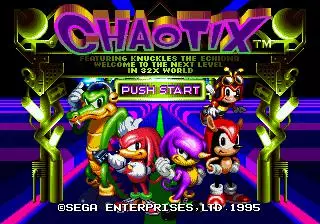 Knuckles’ Chaotix