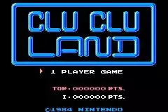 Clu Clu Land (1984)