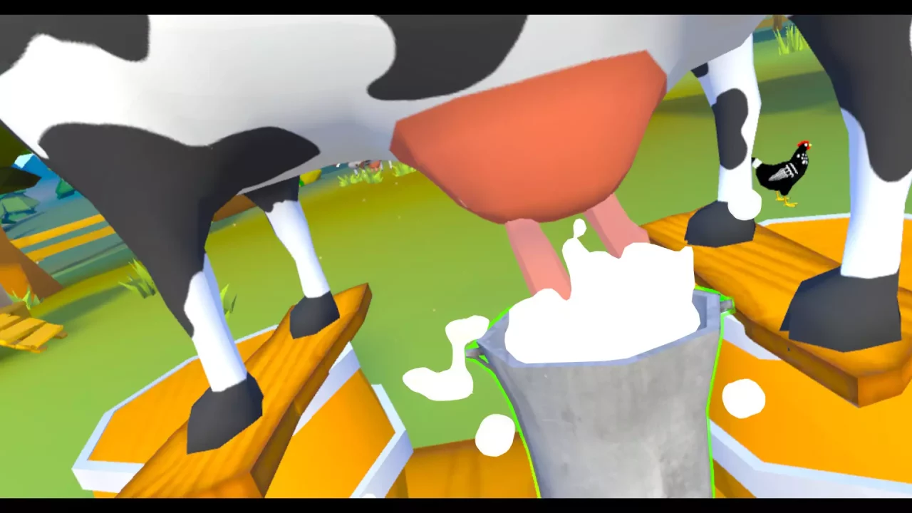 -Cow Milking Simulator-游戏截图-好玩游戏库