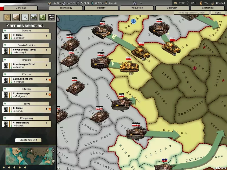 -Hearts of Iron II-游戏截图-好玩游戏库