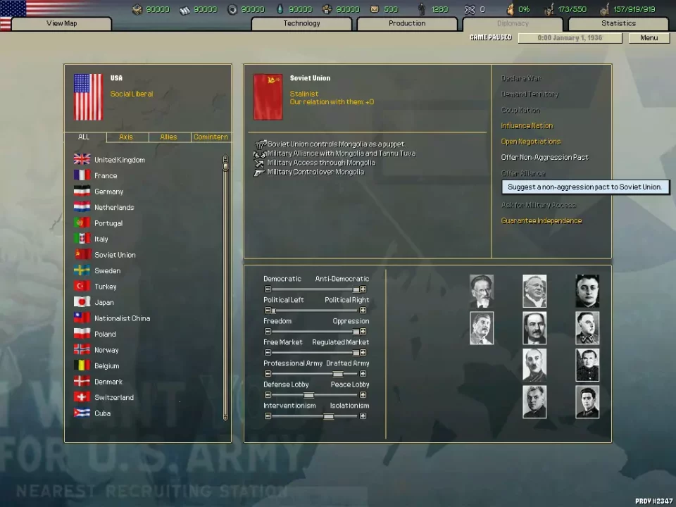 -Hearts of Iron II-游戏截图-好玩游戏库