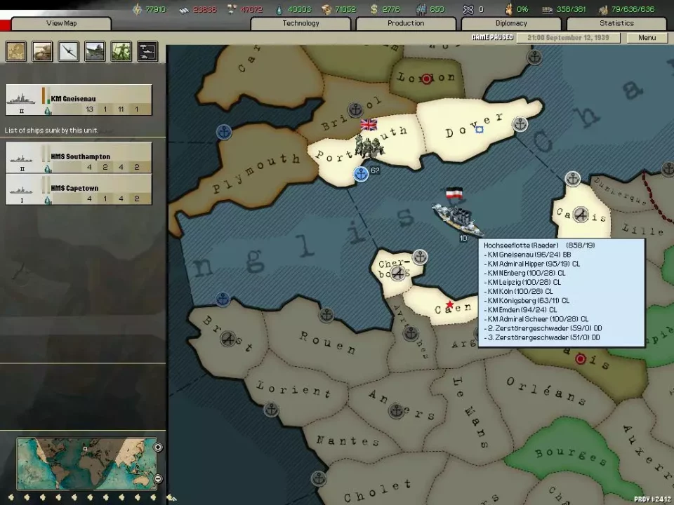 -Hearts of Iron II-游戏截图-好玩游戏库