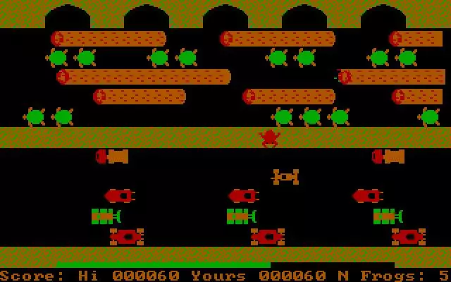 -Frogger (1983)-游戏截图-好玩游戏库