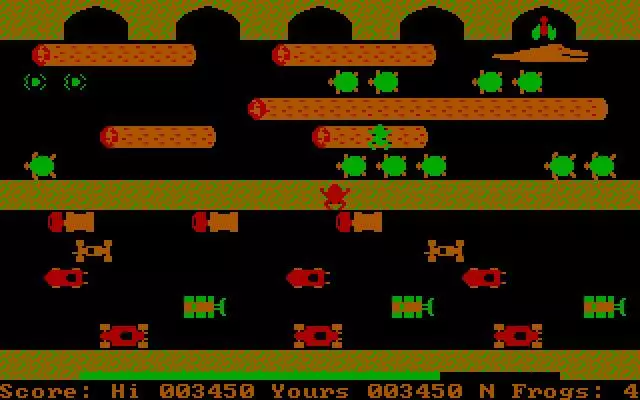 -Frogger (1983)-游戏截图-好玩游戏库
