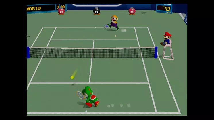-Mario Tennis-游戏截图-好玩游戏库
