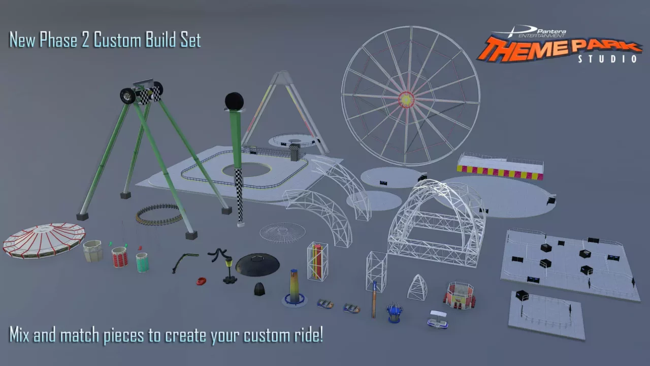 -Theme Park Studio-游戏截图-好玩游戏库