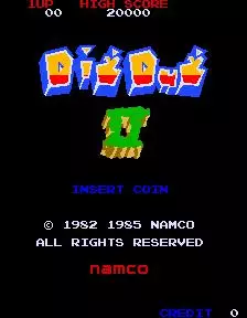 -Dig Dug II (1985)-游戏截图-好玩游戏库