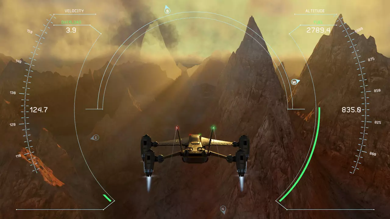 Frontier Pilot Simulator