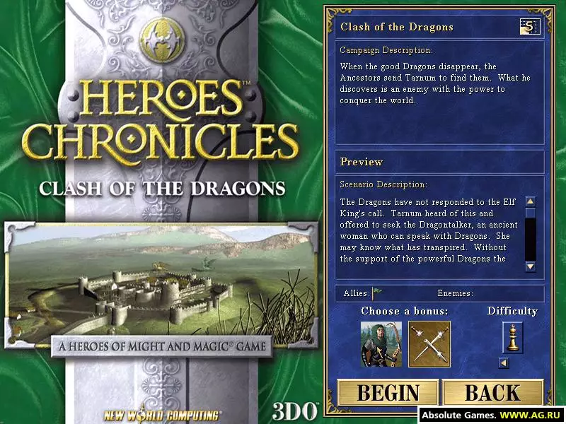 Heroes Chronicles: Conquest of the Underworld and Warlords of the Wasteland
