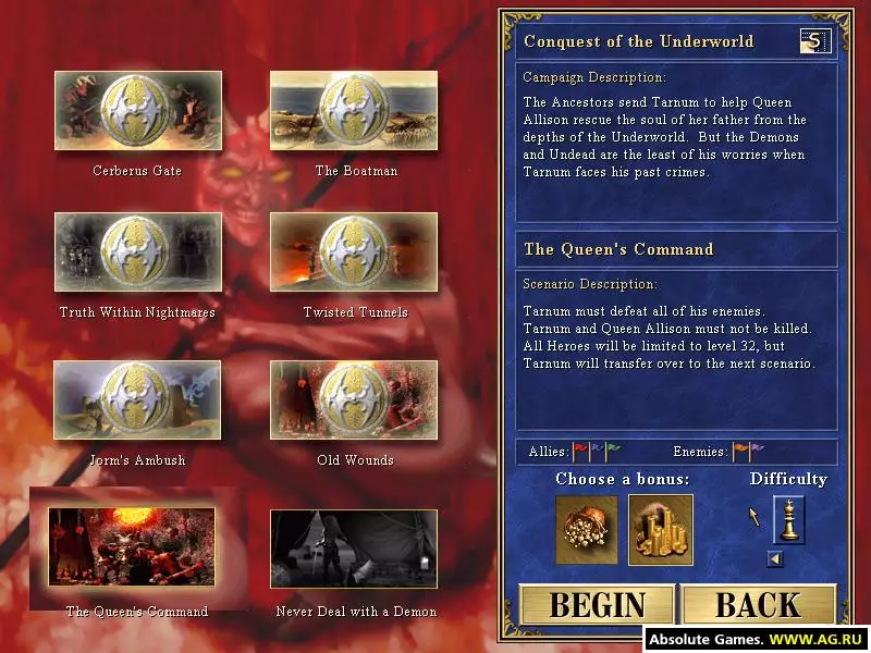-Heroes Chronicles: Conquest of the Underworld and Warlords of the Wasteland-游戏截图-好玩游戏库