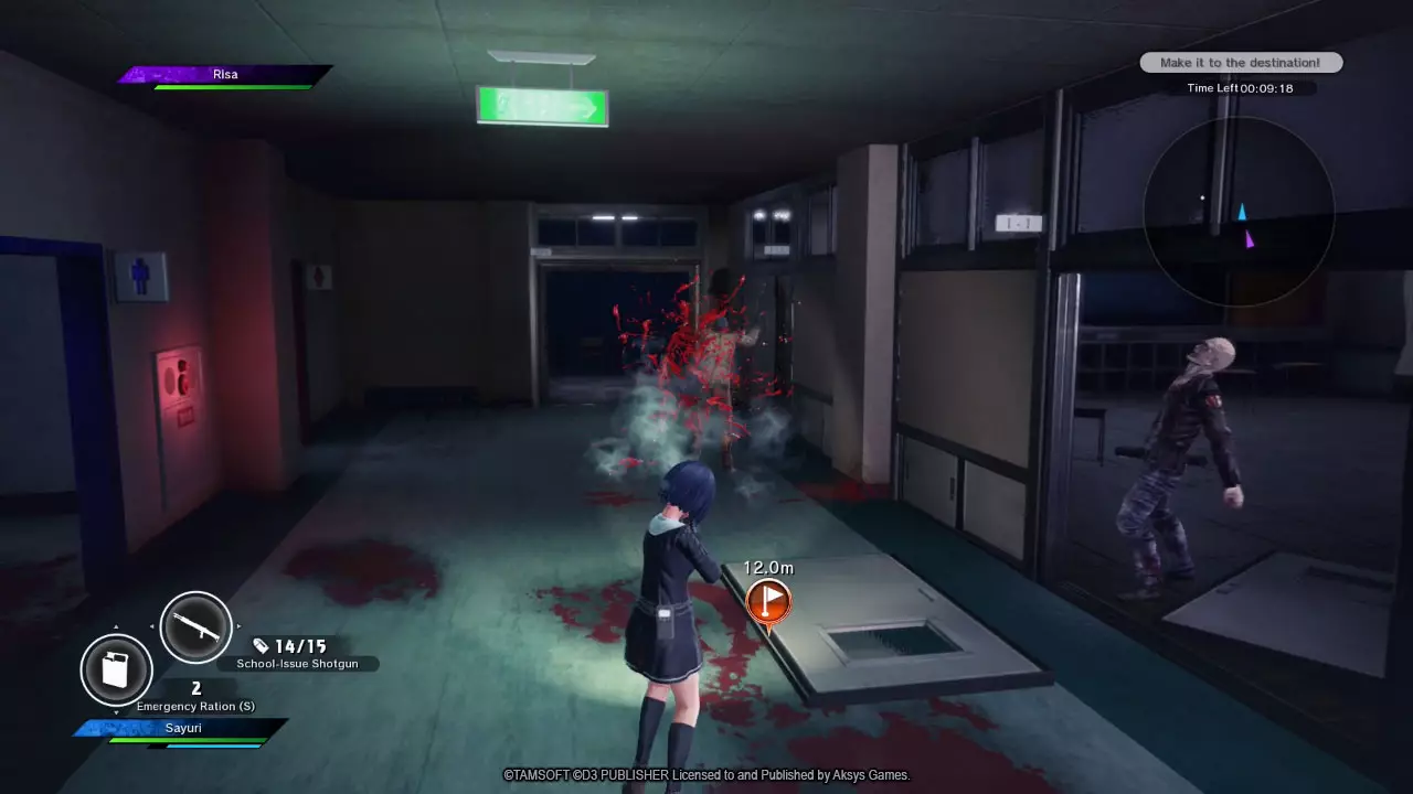 -School Girl/Zombie Hunter-游戏截图-好玩游戏库