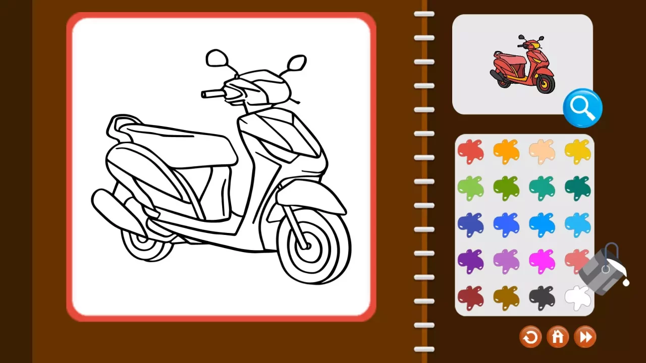 -My Coloring Book: Transport-游戏截图-好玩游戏库