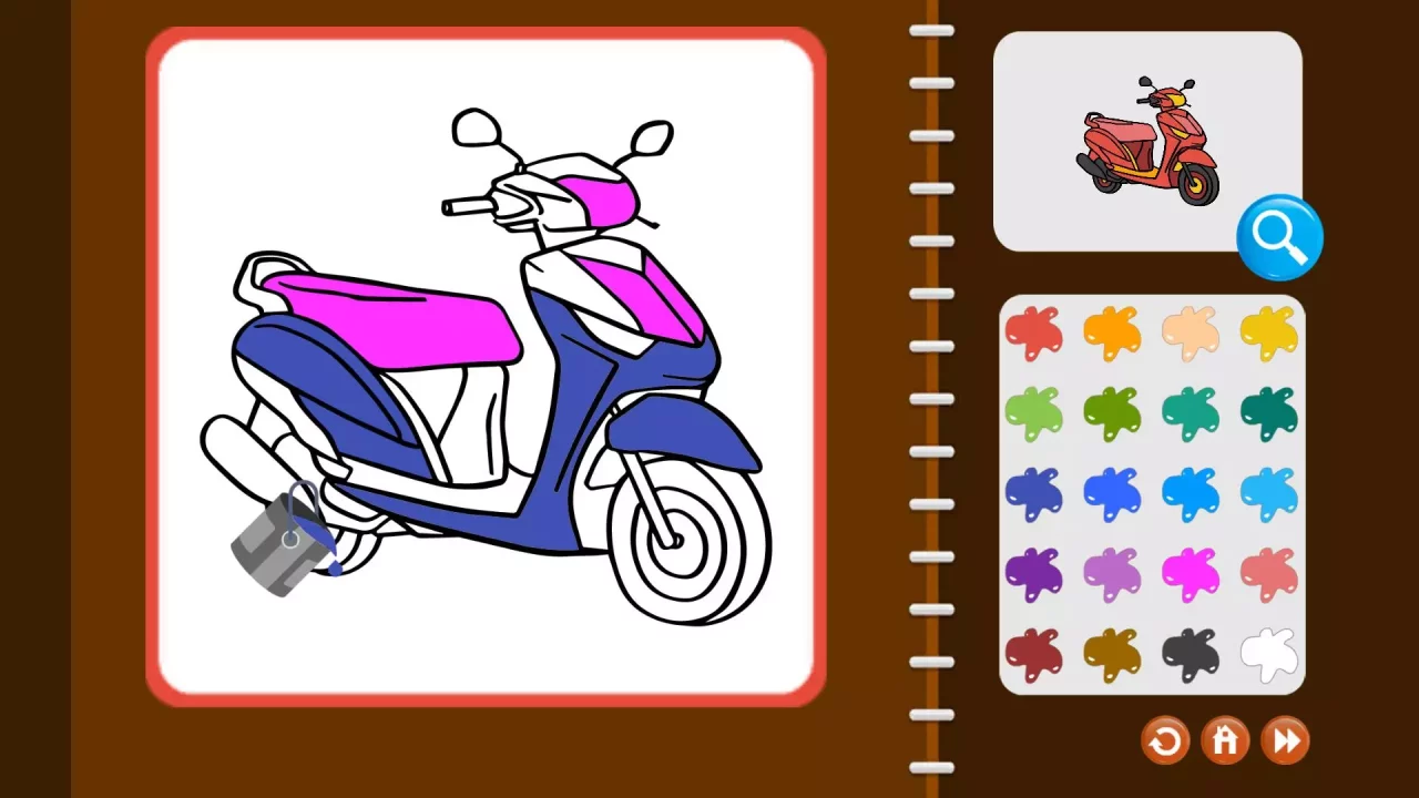 -My Coloring Book: Transport-游戏截图-好玩游戏库