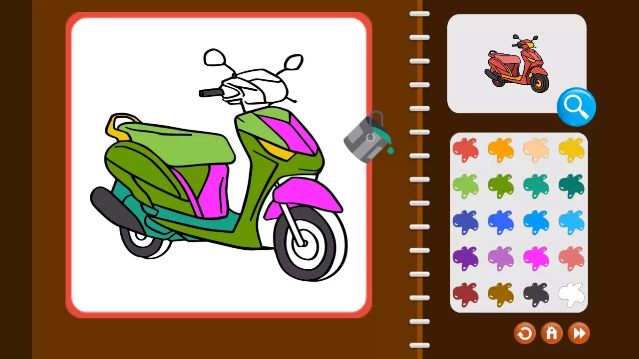 -My Coloring Book: Transport-游戏截图-好玩游戏库