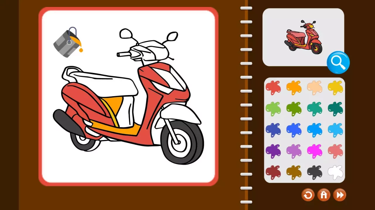 -My Coloring Book: Transport-游戏截图-好玩游戏库