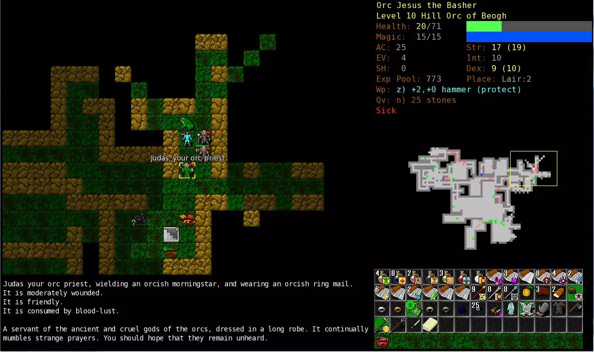 -Dungeon Crawl Stone Soup-游戏截图-好玩游戏库