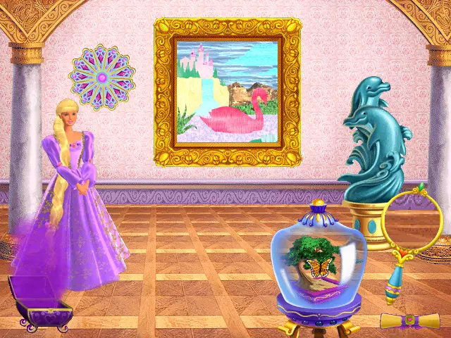 -Barbie as Rapunzel: A Creative Adventure-游戏截图-好玩游戏库