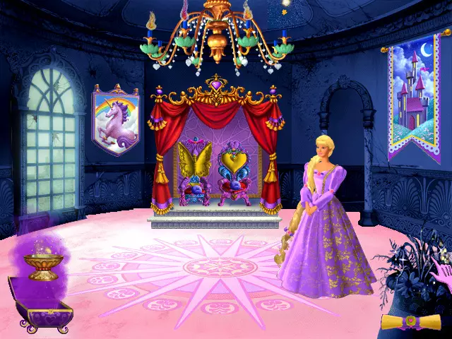 -Barbie as Rapunzel: A Creative Adventure-游戏截图-好玩游戏库