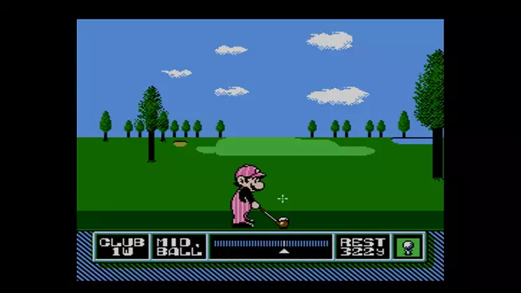 -NES Open Tournament Golf-游戏截图-好玩游戏库