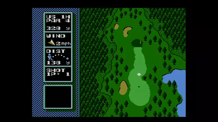 -NES Open Tournament Golf-游戏截图-好玩游戏库