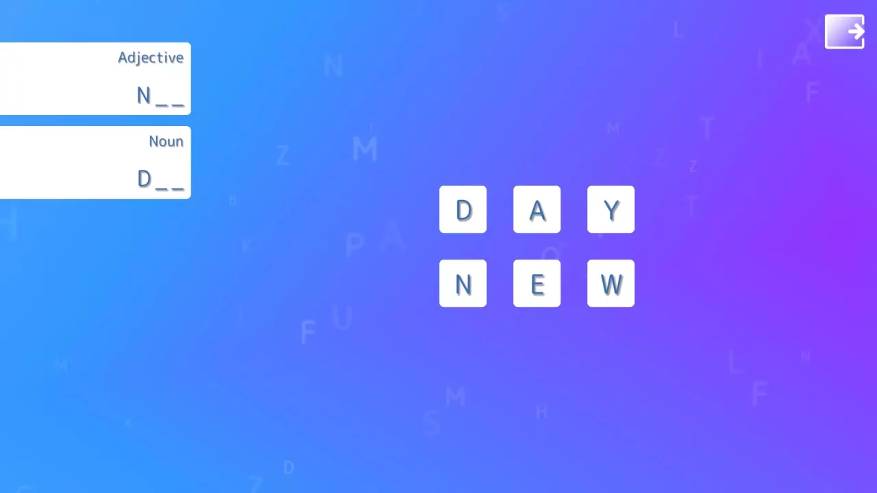 -Mini Words - minimalist puzzle-游戏截图-好玩游戏库