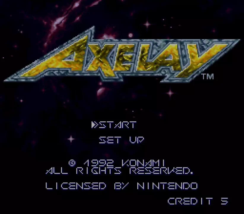 Axelay (1992)