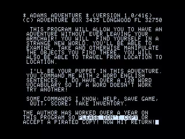-Adventureland (1978)-游戏截图-好玩游戏库