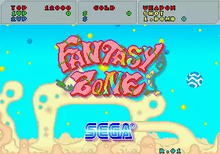 -Fantasy Zone (1986)-游戏截图-好玩游戏库