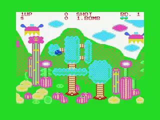 -Fantasy Zone (1986)-游戏截图-好玩游戏库