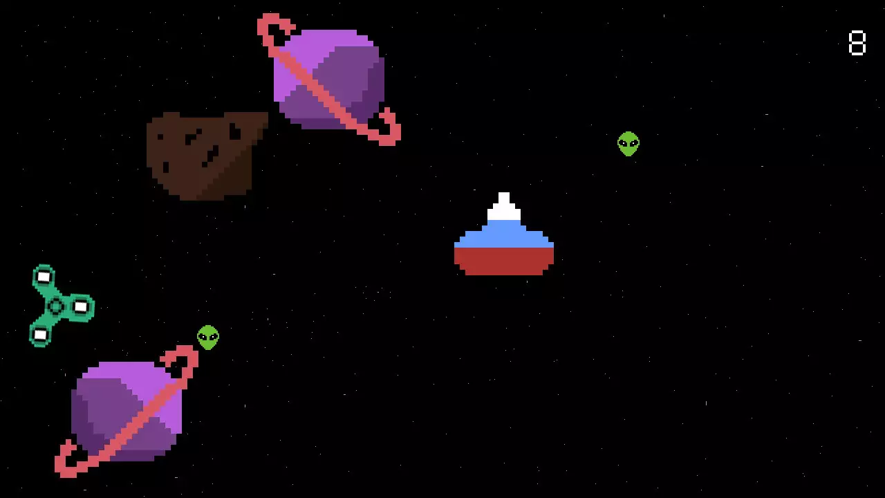 -Fidget Spinner In Space-游戏截图-好玩游戏库