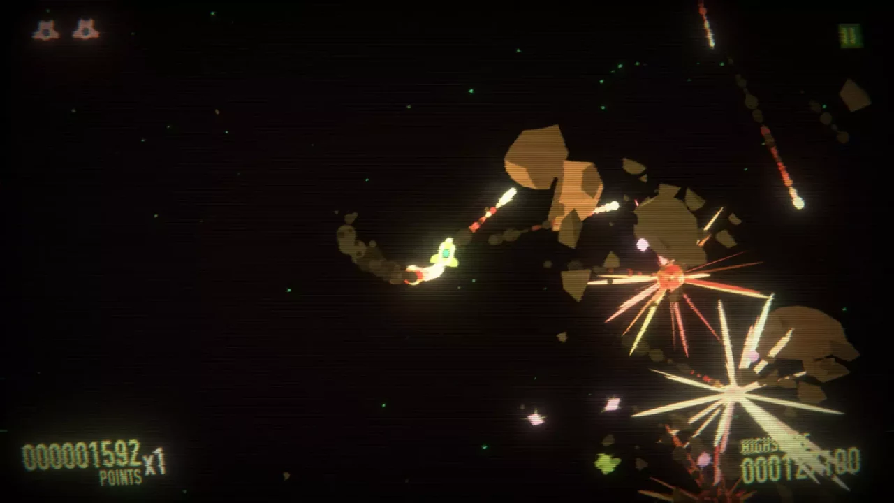 -SPACE ASTEROID SHOOTER: RETRO ACHIEVEMENT HUNTER-游戏截图-好玩游戏库