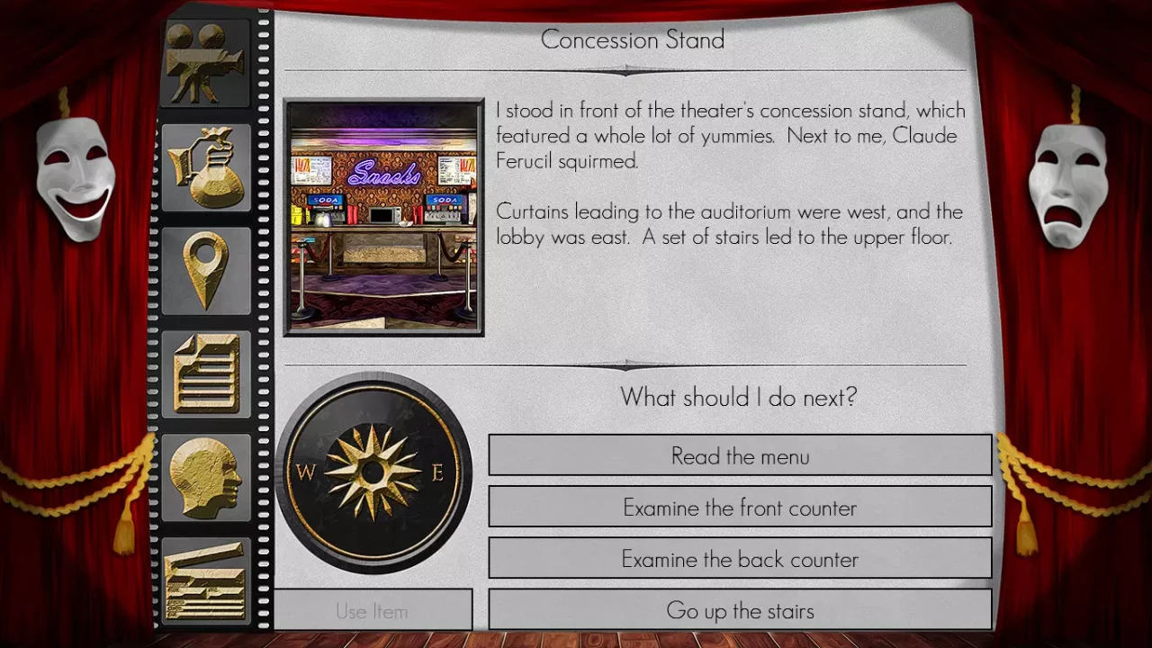 The Filmmaker – A Text Adventure