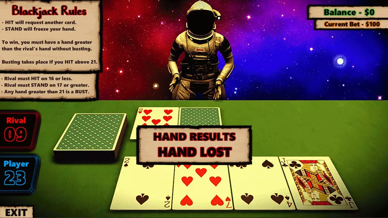 -Blackjack In Space-游戏截图-好玩游戏库