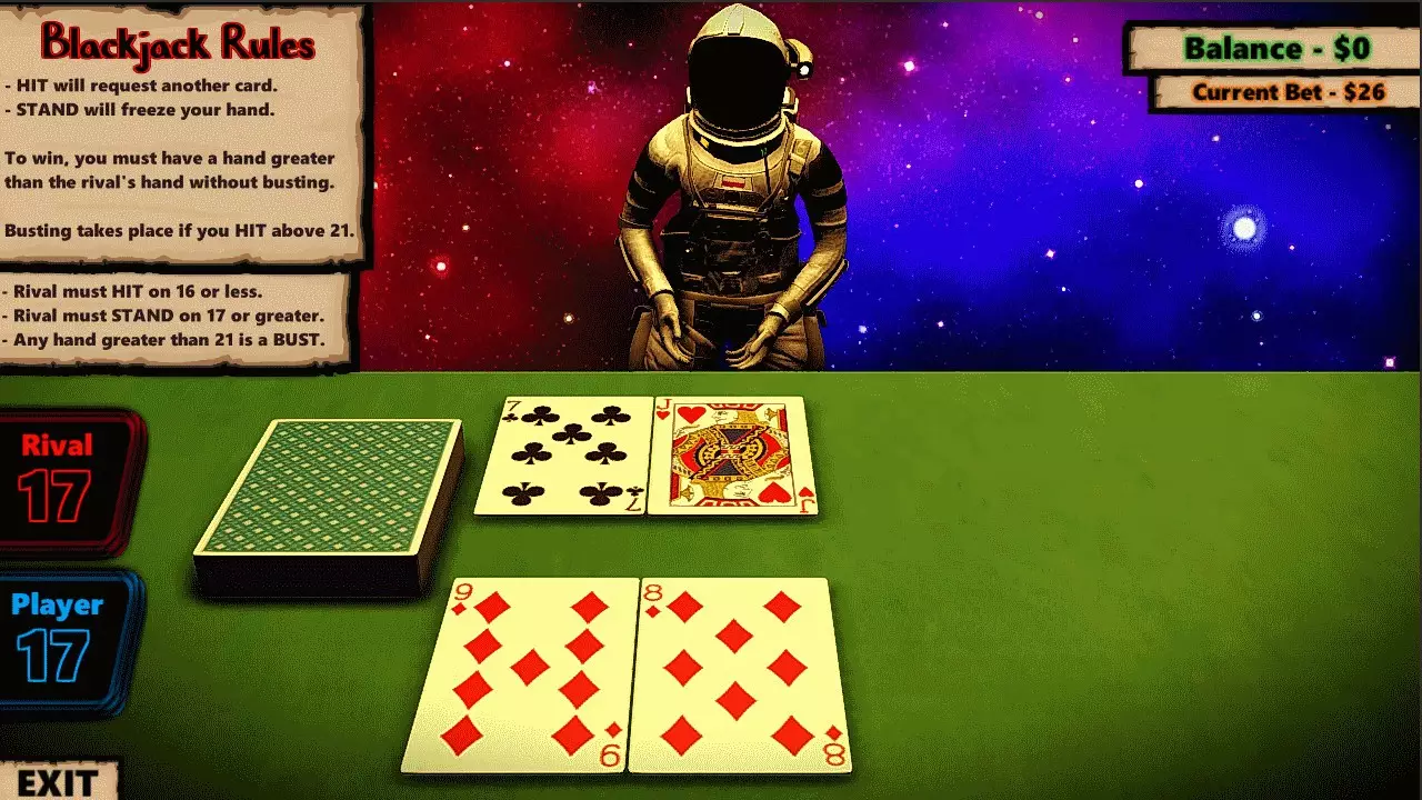 -Blackjack In Space-游戏截图-好玩游戏库