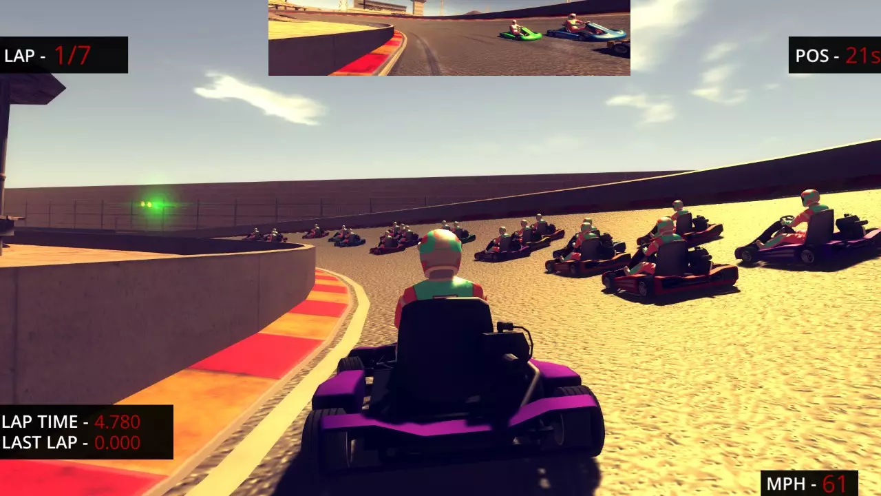 -Go-Kart Racing-游戏截图-好玩游戏库