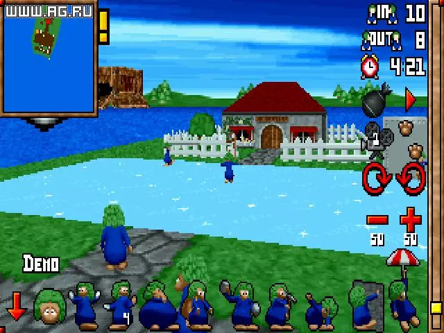 3D Lemmings