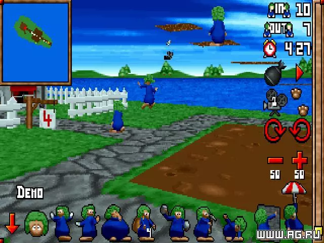 -3D Lemmings-游戏截图-好玩游戏库