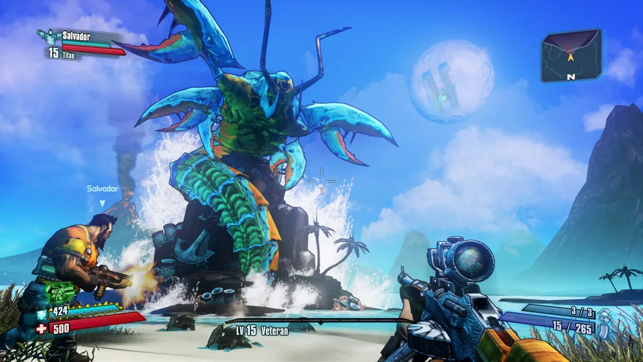 -Borderlands 2: Headhunter 5 - Sire Hammerlock Versus the Son Crawmerax-游戏截图-好玩游戏库