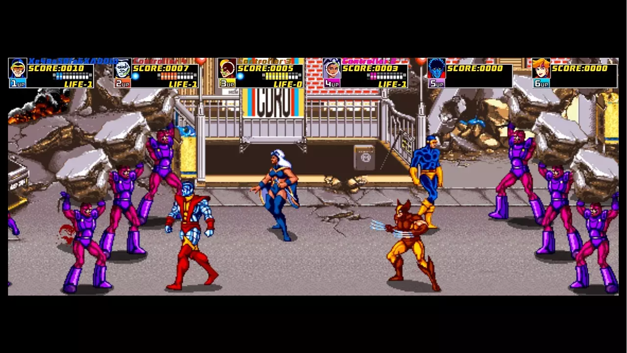 -X-Men Arcade-游戏截图-好玩游戏库
