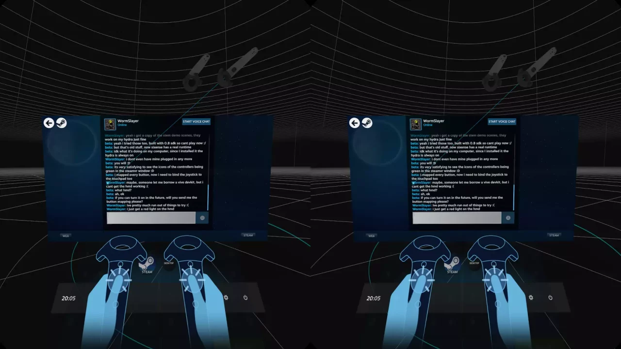 SteamVR Driver for Razer Hydra