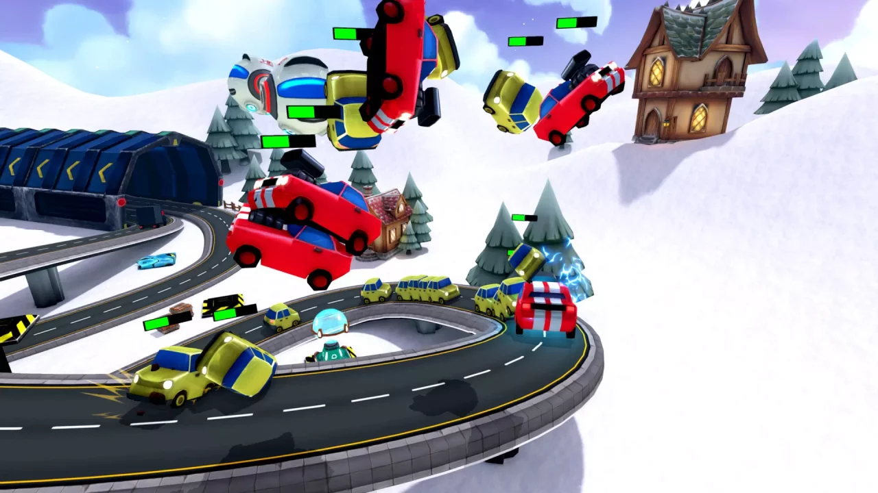 -Evil Robot Traffic Jam HD-游戏截图-好玩游戏库