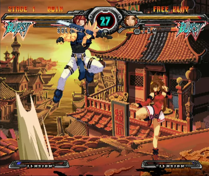 -Guilty Gear XX Accent Core-游戏截图-好玩游戏库