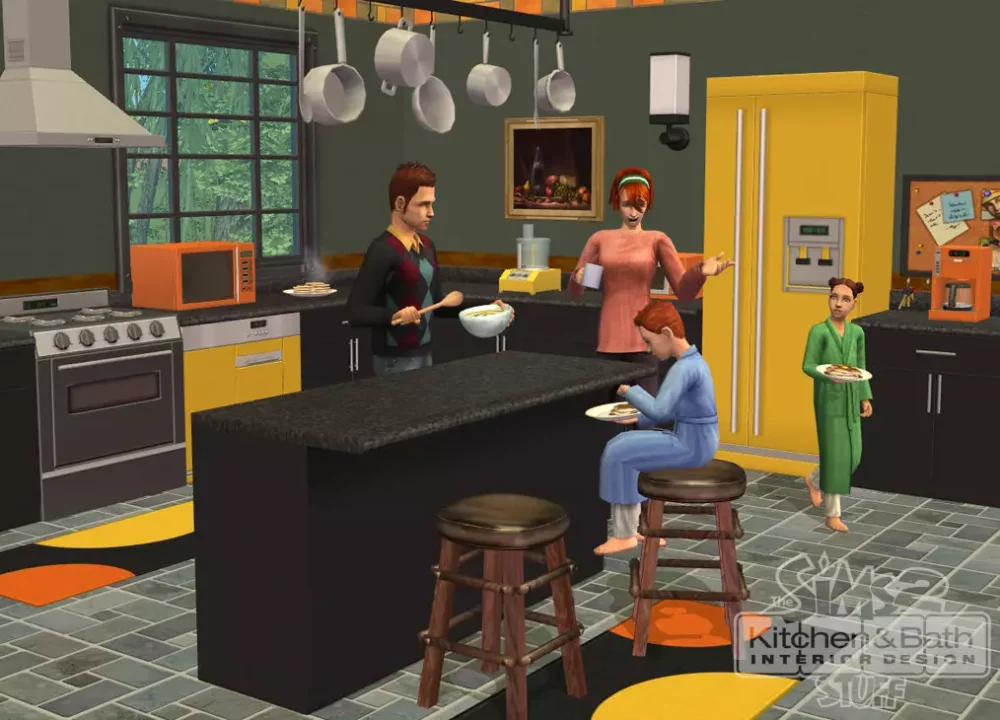 -The Sims 2: Kitchen & Bath Interior Design Stuff-游戏截图-好玩游戏库