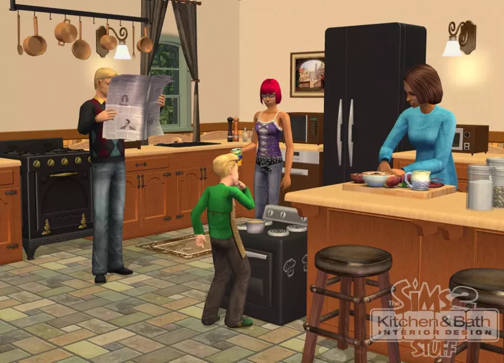 -The Sims 2: Kitchen & Bath Interior Design Stuff-游戏截图-好玩游戏库